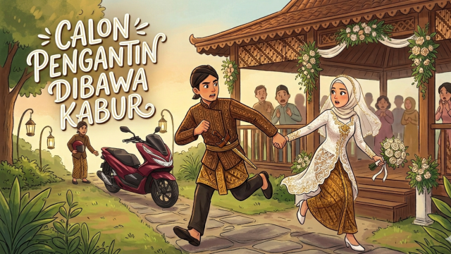 pengantin kabur Pati -warta pati