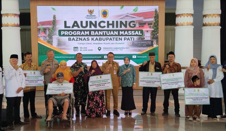 Baznas Pati Salurkan Rp1,6 Miliar untuk 2.100 Mustahik, Bedah Rumah hingga Modal Kerja