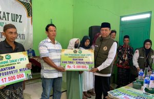 Kemenag Pati Salurkan Zakat Rp782 Juta untuk Bedah Rumah hingga Modal Usaha