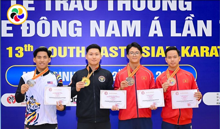 Tak Terhentikan, Karateka Pati Christo Juara Asia Tenggara 3 Tahun Berturut-turut