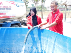 GMNI Pati Peduli Kekeringan, Belasan Ribu Liter Air Dikirim ke Sidomukti Jaken