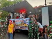 HUT ke-81 TNI, Kodim Pati Bagikan 1.500 Porsi Makan Gratis di Alun-Alun