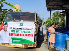 Marwan Jafar Salurkan 150 Tangki Air Bersih untuk Warga Terdampak Kekeringan di Pati