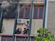 Kebakaran Panti Asuhan Darul Hadlonah Kudus, Tiga Anak Terjebak di Lantai Atas