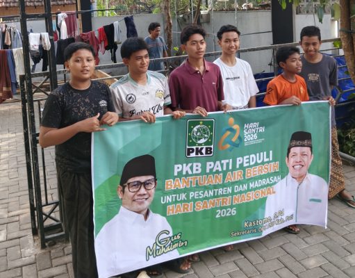 Peringati Hari Santri, PKB Pati Distribusikan Air Bersih ke Pesantren dan Warga Terdampak Kekeringan